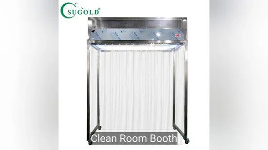 GMP Standard Class 100 Laminar Flow Cover Laf Clean Room Booth
